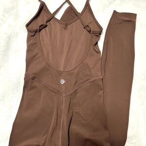 lululemon athletica Brown Jumpsuit